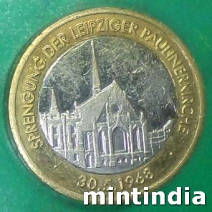 1968 DEAUTSCHLAND GERMAN COMMEMORATIVE PATTERN HEAVY COIN JK456