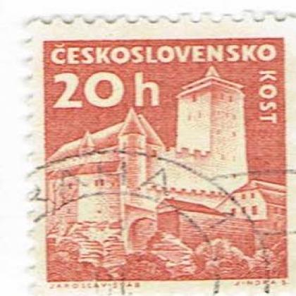 CZECHOSLOVAKIA  20H KOST  COMMEMORATIVE STAMP WS 06