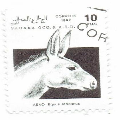 HORSE COMMEMORATIVE STAMP WS2