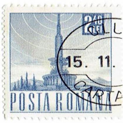 POSTA ROMANIA COMMEMORATIVE STAMP WS 5