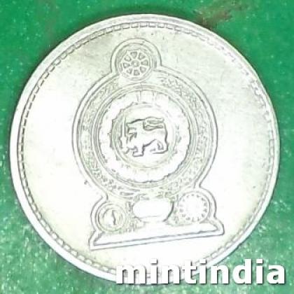 SRI LANKA 25 CENT 1978 REDDED EDGE COIN JK278