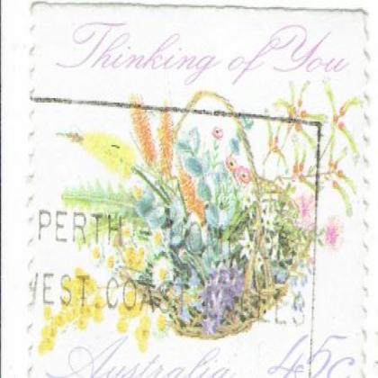 THINKING OF YOU COMMEMORATIVE STAMP WS2